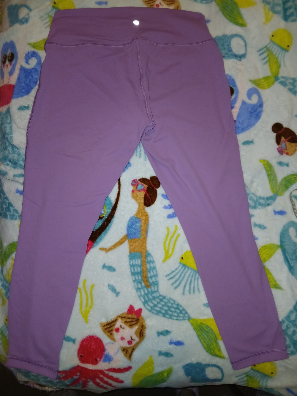 NWOT Lululemon Wunder Under High-Rise Tight 25" Wisteria Purple - Size 14 - Picture 9 of 14